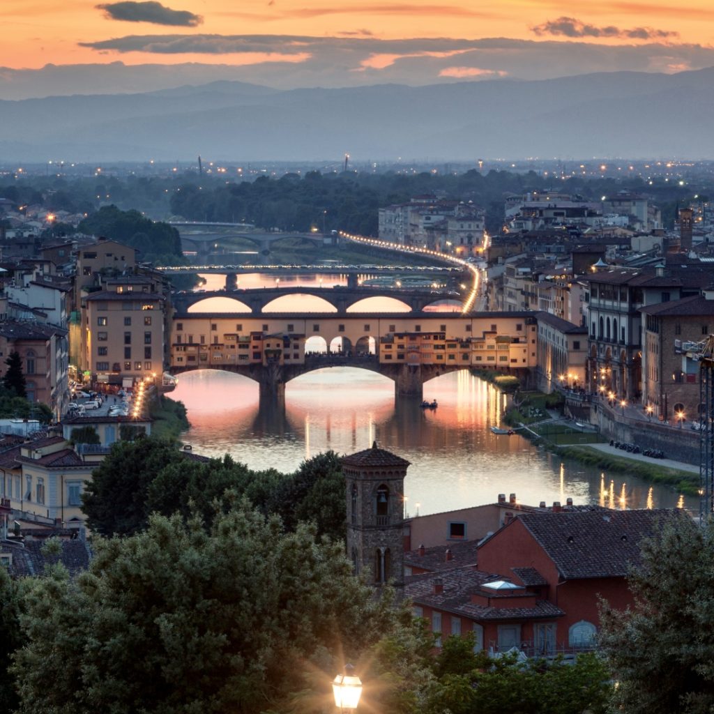 Florence vue de la place Michelange