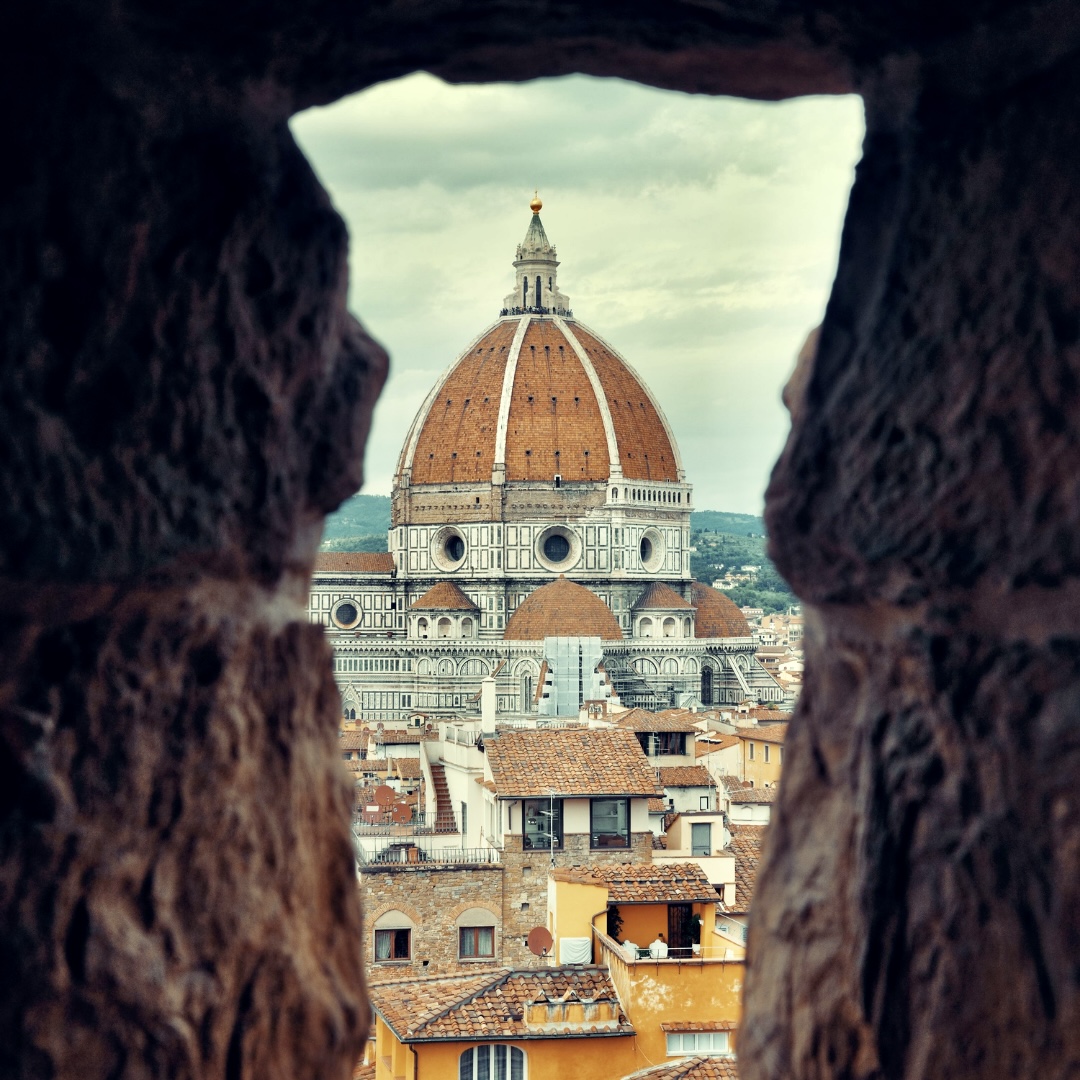 Le dôme de Brunelleschi qui domine la cathédrale Santa Maria del Fiore